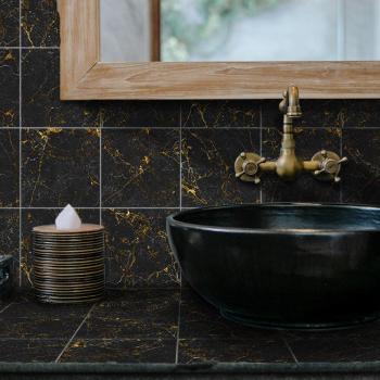 Funlife® Marmeren Tegelstickers voor Keuken Backsplash
