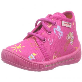 Superfit BULLY Pantofole alte senza imbottitura PINK KOMBI 64