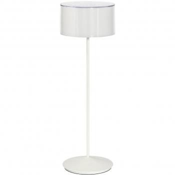 Stolní lampa Ab+ s logem Abert bílá
