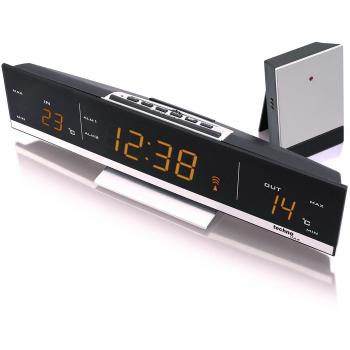 Technoline WS 6810amb Temperaturmessgerät – Komplettset in Schwarz