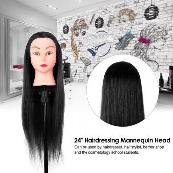 24 Hair Styling Dummy Head for Training