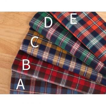 Mylb Textil Escocés – Traje de Colección Plisado