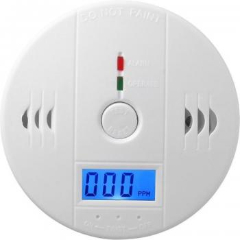 Carbon Monoxide Warning System with LCD Display