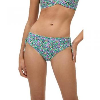 Braga de bikini floral con efecto reductor