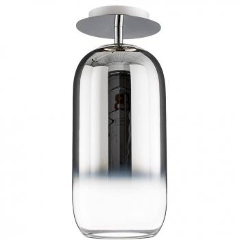 Gople lampada plafoniera argento Artemide