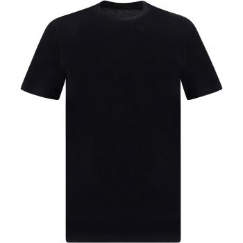 Jil Sander T-shirt nera basic Taglia XL con logo