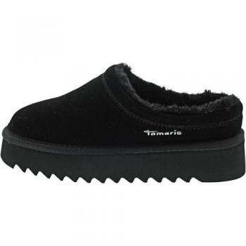 Tamaris Hausschuhe – Pantolette 1-27300-45 in Schwarz