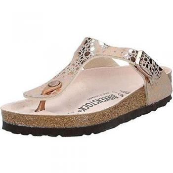 Birkenstock Gizeh Infradito, Donna, Metallic Stones Copper