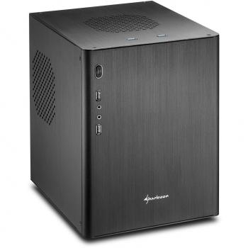 Nero Mini Tower Sharkoon CA‑M con Vane per PC