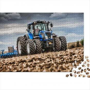 Puzzle Tracteur en bois pour adultes et enfants