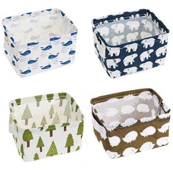 Boîte de rangement pratique en tissu