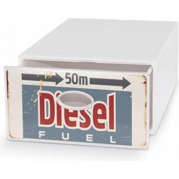 Scatola decorativa Domoliving Gasoline bianca 15x28x40 cm