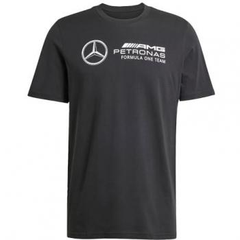 Adidas Mercedes DNA Graphic Shirt – Schwarzer Herren-Style