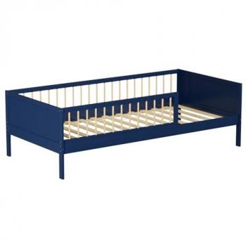 Lit Joyeux Jardin Bleu Foncé 190x90