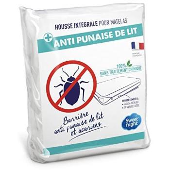 Housse complète matelas Sweetnight 100x200 cm