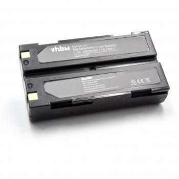 Batterie lithium-ion vhbw 3400mAh (7.4V) pour Moli MCR1821I
