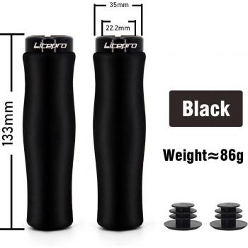 Litepro MTB Handlebar Grips 22mm Unilateral Locking