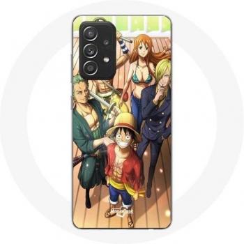 Galaxy A52 Schutzhülle One Piece Ruffy – Poster, Crew, Manga