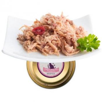 Comida Húmeda SENSITIVE Filetes de Pollo y Arándanos 85 Gr