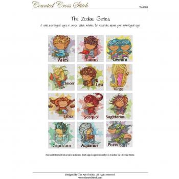 The Zodiac Series Cross Stitch Book