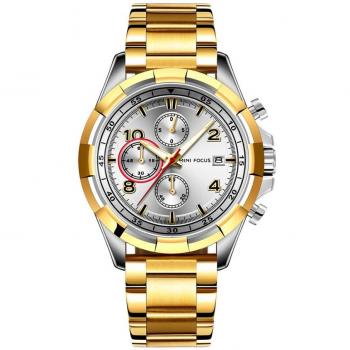 Mini Focus Golden Chronograph MF0198G-03