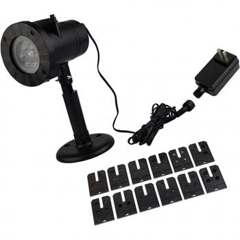 Christmas Tree LED Motion Projector with 12 Slides