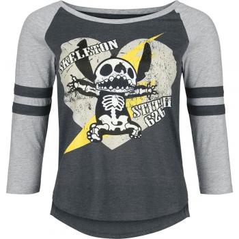Maglia Lilo & Stitch Donna S-XXL Skeleton Stitch in Colori