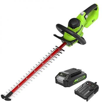 Taille-Haie Légère Greenworks 61 cm
