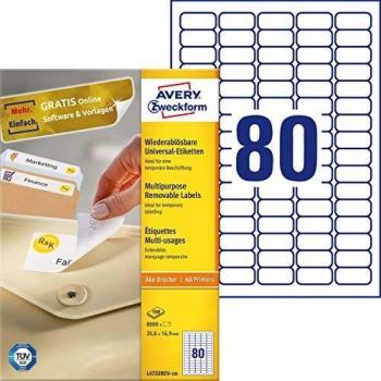 AVERY Zweckform Universal-Etiketten
