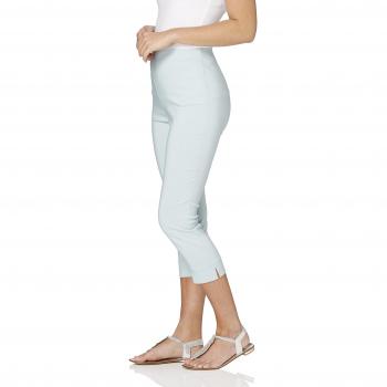 Roman Originals Mint Green Three-Quarter Crop Trousers