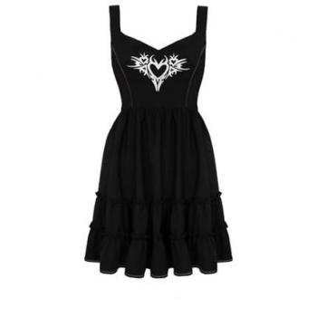 Vivid Nightfall Mini Dress – Mercy Edition