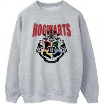 Grau‑Blau Hogwarts Fan Shirt XXL – Herren Baumwolle