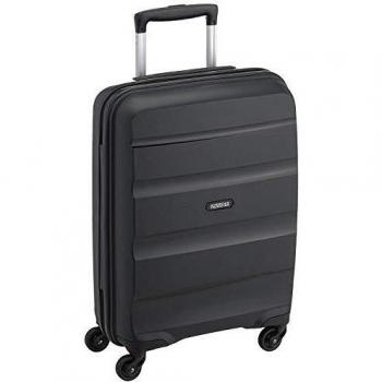American Tourister Maleta de cabina Barata Bon Air Spinner S Strict rígida con capacidad de 31,5 L. Medidas 55x40x20 (Color negro)