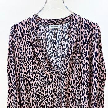 Loose Fit Women’s V-Neck Blouse