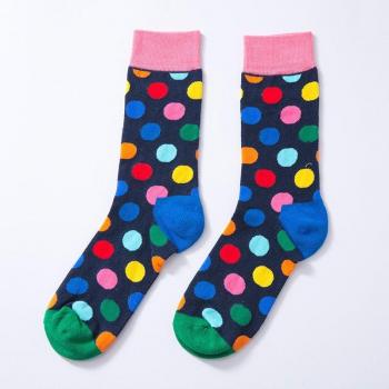 Calcetines Coloridos Unisex con Diseño Geométrico