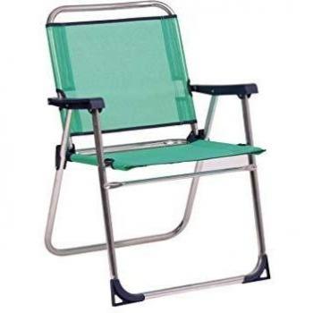 Silla de Playa Alco 631 Aluminio Verde 57 x 78 x 57 cm