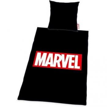 Tessuto Biancheria da Letto Herding Marvel – Nero, 80x80 cm / 135x200 cm