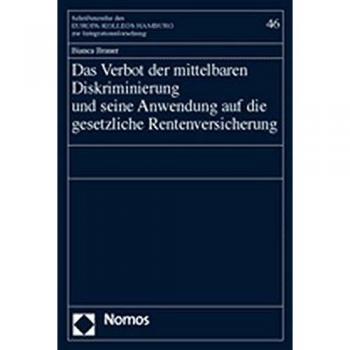 Das Verbot der mittelbaren Diskriminierung und seine Anwendung auf die gesetzliche Rentenversicherung