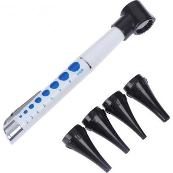Diagnostic Otoscope with LED and Magnifying Glass