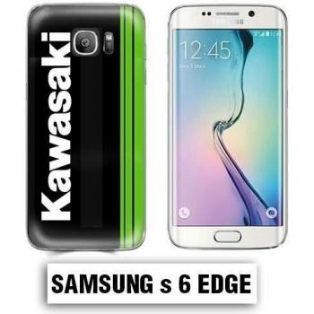 Accessoire de style Samsung S6 Edge Moto Kawasaki
