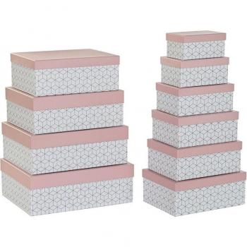 Cajas de Almacenamiento Apilables DKD Home Decor