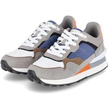 Bullboxer Leder Sneaker – Herren – 44 (Blau)