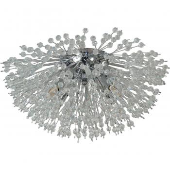Plafonnier Design 4 Ampoules avec Perles