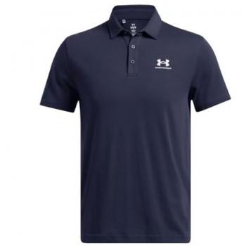 Under Armour Polo Icon Manches Courtes Bleu Marine Extra Large
