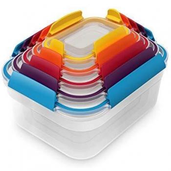 Joseph Joseph Nest Lock Leak Proof Storage Containers, 5-piece Set
