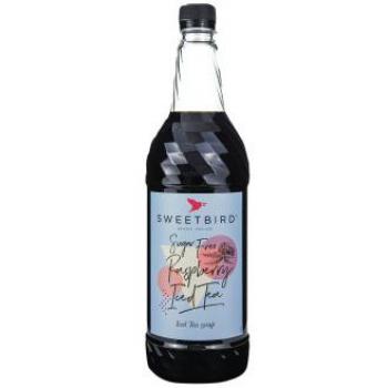 Sweetbird sirop framboise sans sucre pour thé glacé, 1 l