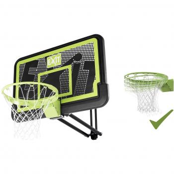 EXIT TOYS Wall-Mounted Black Dunk Basketball Backboard