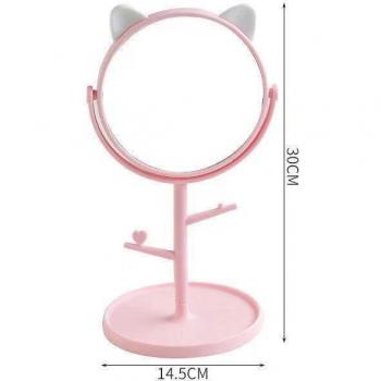 Espejo 360° Elegance: Ojos de Gato y Placa de Encimera