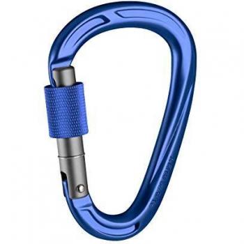 Mammut Crag HMS Screwgate Carabiner, Blue