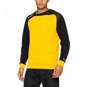 Kempa Emotion Trainingshirt Herren, Maisgelb/Schwarz, L